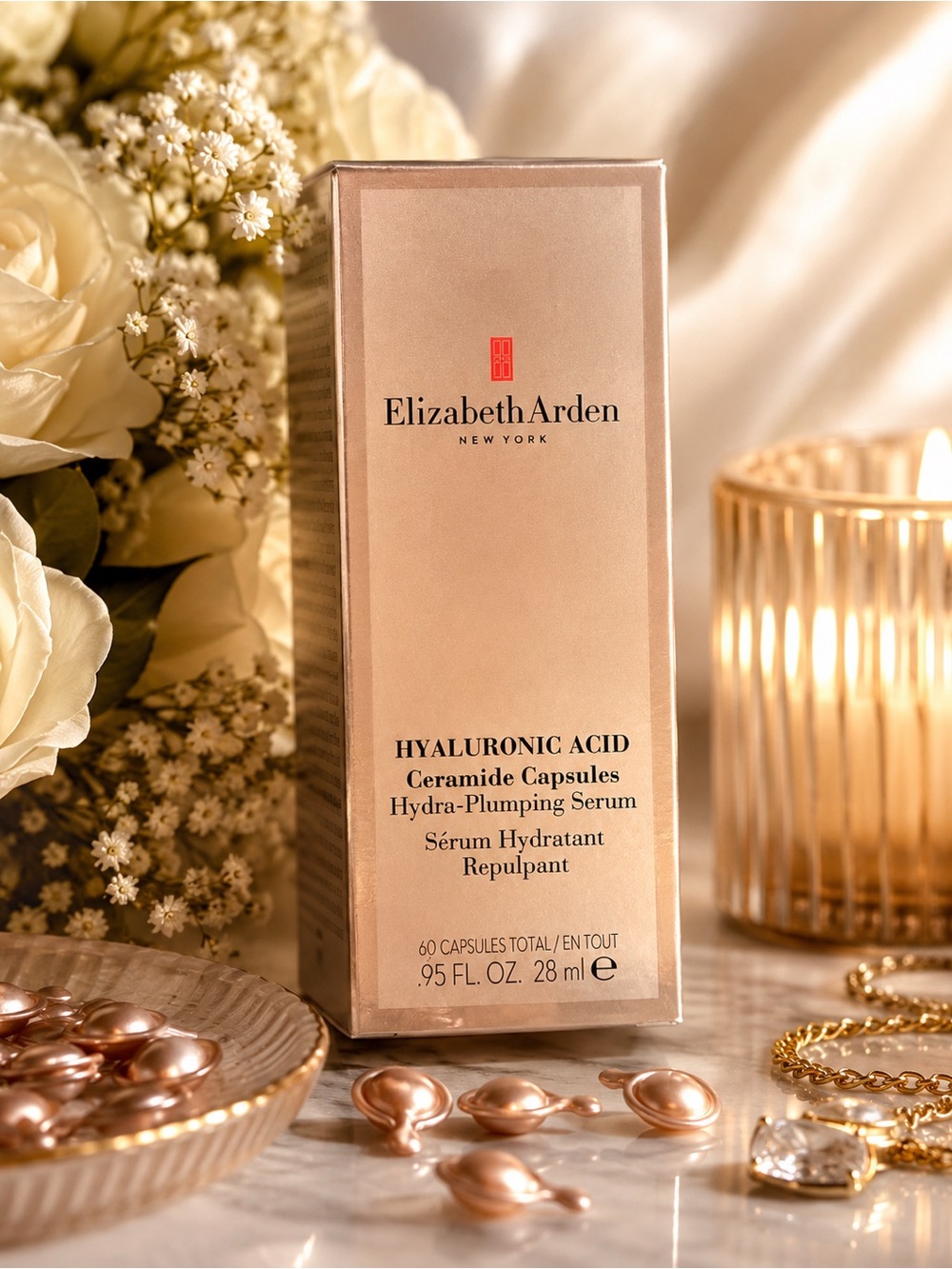 Elizabeth Arden Hyaluronic Acid Ceramide Capsules Hydra-Plumping Serum